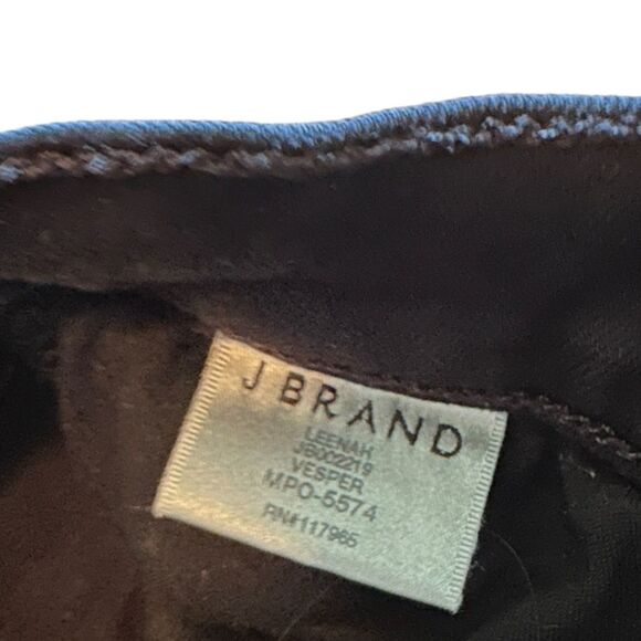 J BRAND Leenah High Rise Vesper Black Jeans - Picture 5 of 7